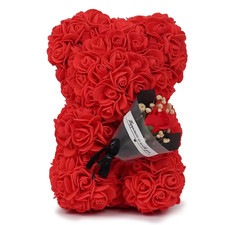 Teddy Rose ROSSO Orsetto 25cm