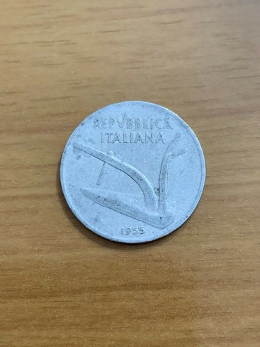 Moneta lire anno 1955 - da,