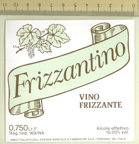 Vecchia etichetta old label
