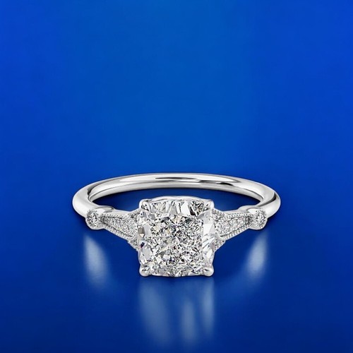 Anello donna oro bianco