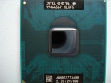 CPU Intel Dual Core DUO Mobile T6600 2.20/2M/800 SLGF5 processore 800mhz 478