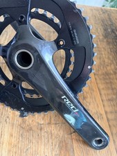 SRAM Guarnitura Carbonio Rosso