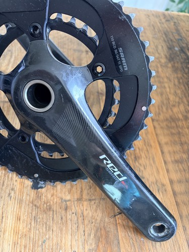 Sram guarnitura carbonio - guarnitura, rosso