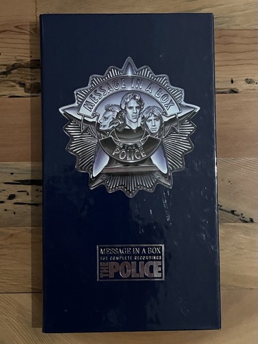 The police message box - message, in