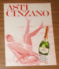 Rara Pubblicità ASTI CINZANO