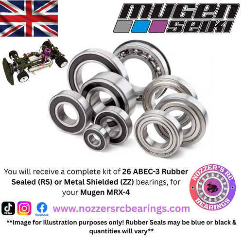 Mugen mrx complete bearing - complete,