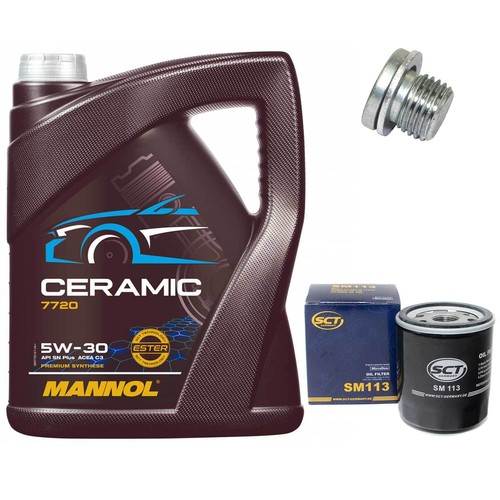 Olio motore set 5 litro - motore,