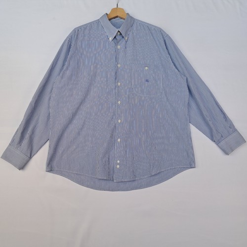 Camicia burberry colore blu - camicia,