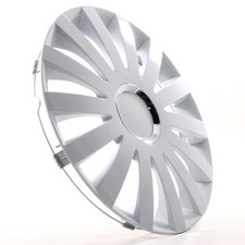 4x Copricerchi 14 Pollici Coppe Ruota "Sail white" weiß per Chrysler Fiat Lada M