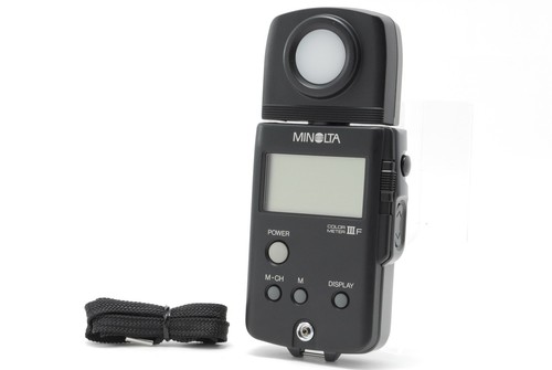 Minolta color meter iii - color, f