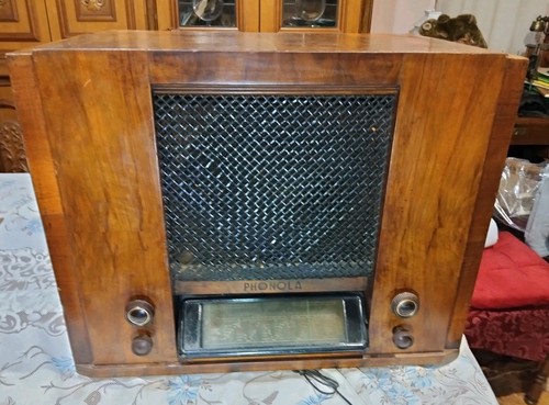 Radio valvole phonola - radio,