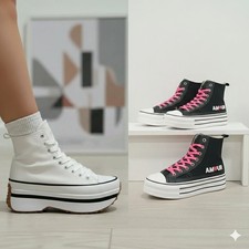 Scarpe donna zeppa - zeppa, 5