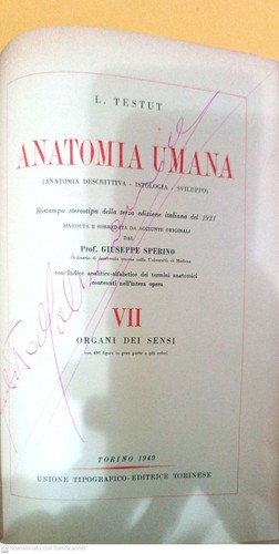 Anatomia umana vol xii - vol.,