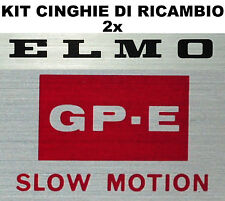 ★ KIT CINGHIE DI RICAMBIO 2 x PROIETTORE ELMO GP-E,GP-F,GP Hi DELUXE,GP-E SZ ★