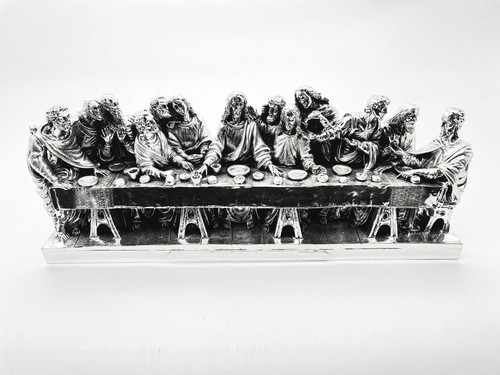 Scultura argento placcato - scultura,