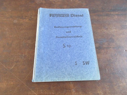 Farymann diesel manuale - diesel, di