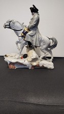 Ceramica di Capodimonte - Napoleone a cavallo inizio prima metà 1900