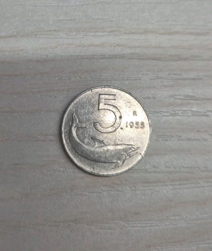 Moneta lire delfino - ,