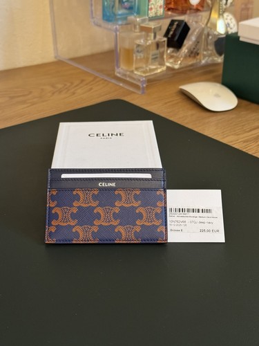 Celine triomphe canvas card - 'triomphe,