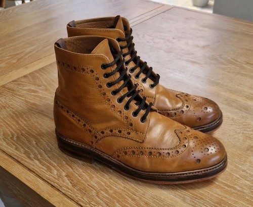 Stivali fred brogue grenson - brogue, in