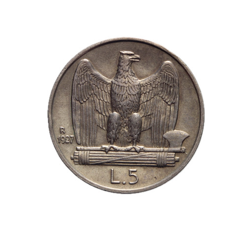 Regno italia 5 lire - dn,