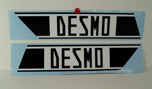 Ducati desmo coppia adesivi - ducati,