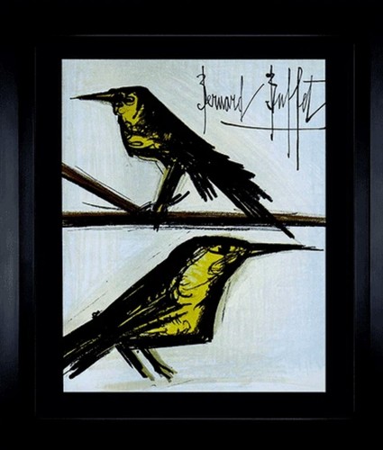 Bernard buffet litografia - bernard, a
