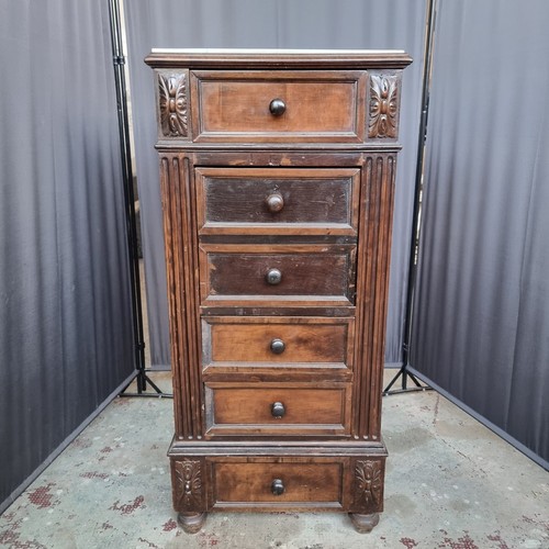 Cassettiera comodino legno - legno, con