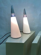 2 lampade da tavolo alogene