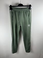 Adidas Pantaloni Tuta TrackPants Trousers Verde Bianco Taglia XS Uomo Men