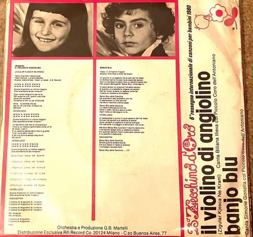 Disco vinile giri - 45,