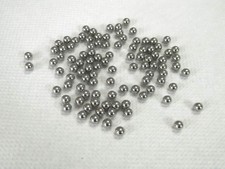 SFERE ACCIAIO  5/32" - 3,96 mm per biciclette  cuscinetti 40 pezzi MADE IN ITALY