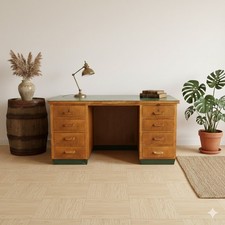 Scrivania vintage industrial - scrivania,