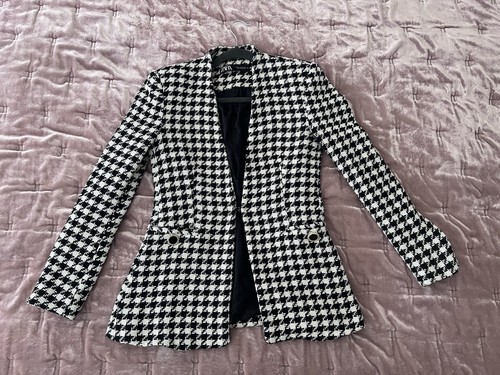 Blazer zara pied poule uk10 - de,