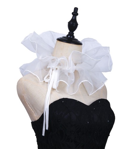 Halloween ruff collar retro - ruff,