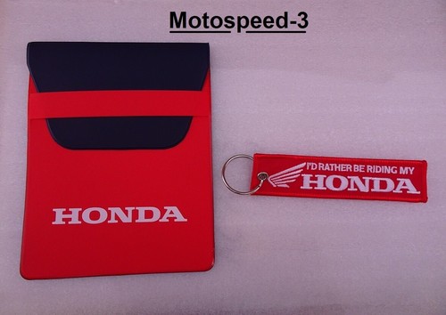 Porta documenti honda rosso - porta,