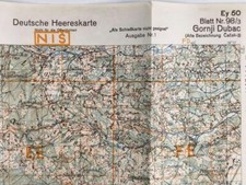 Deutsche Heereskarte 1943