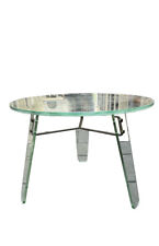 Midcentury glass chess table tavolino scacchi