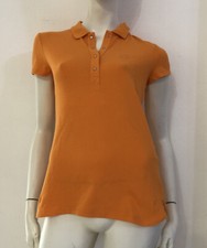 BENETTON Maglia polo arancione Tg M