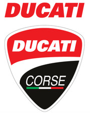 DUCATI corse moto adesivo