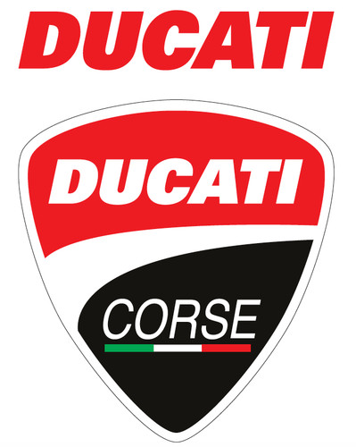 Ducati corse moto adesivo - ducati,