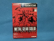 Metal Gear Solid The Twin Snakes Nintendo Gamecube GC gioco giapponese testato CIB
