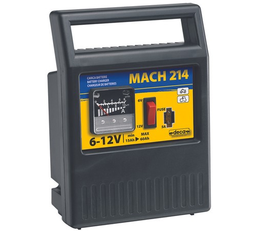 Caricabatterie mach 214 12v - 214, 6-12v