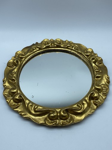 Specchio tondo vintage cornice - specchio,