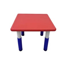 Tavolo Bambini Rosso 62x62x52