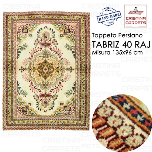 Tabriz raj tappeto - 40, persiano