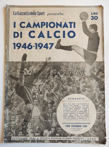 Campionati calcio 1946 - campionati,