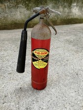 Antico Estintore CO2 Vintage Originale FULGOR 1968 CARICO Arredo Design Home