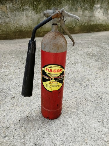 Antico estintore co2 vintage - co2,