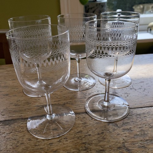 Antique victorian set five - antique,
